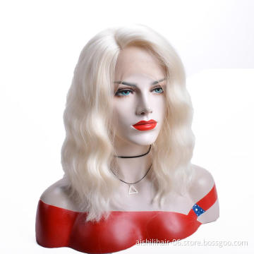 AiShiLi Hair Lace Front Wigs with Blonde Heat Resistant Synthetic Hair Wholesale wig